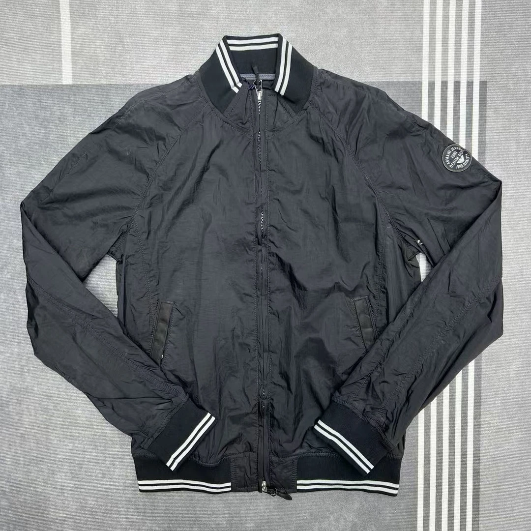 未使用 GIORGIO ARMANI/阿玛尼 薄款夹克冲锋衣春秋立领时尚防水