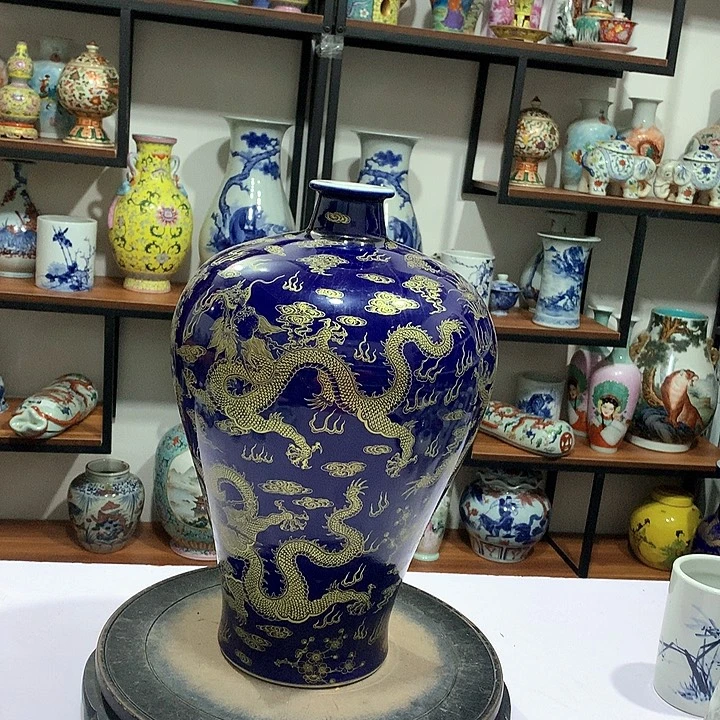 摆件博古架陶瓷摆件