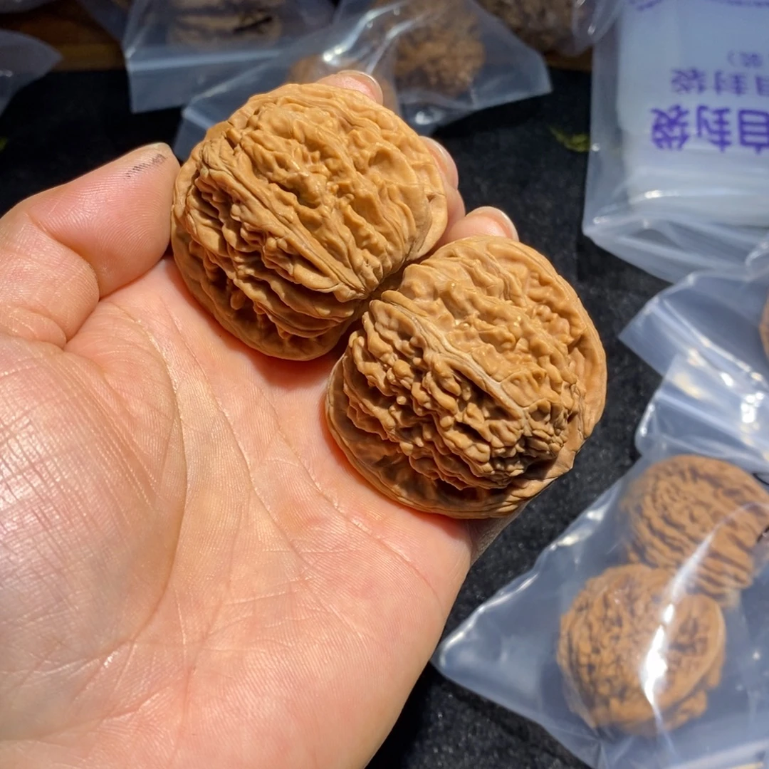 吊坠文玩核桃四座楼狮子头69