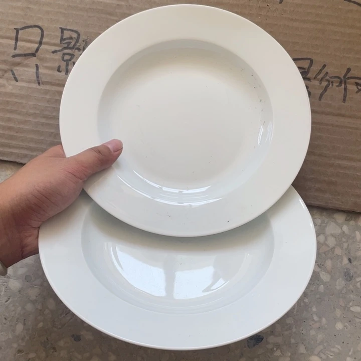 摆件景德镇高温细白瓷餐具