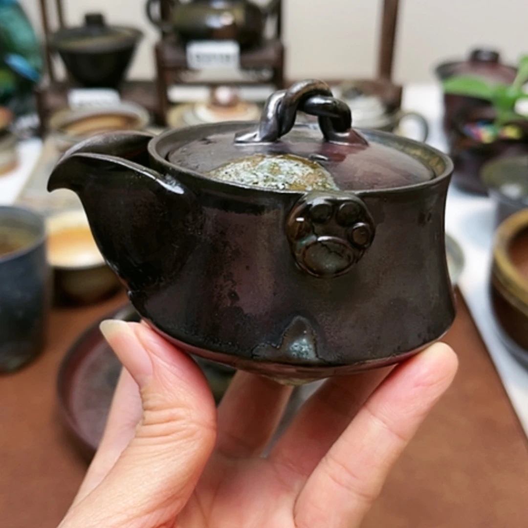 【闪购商品】真***o景德柴烧茶具-纯手工茶具