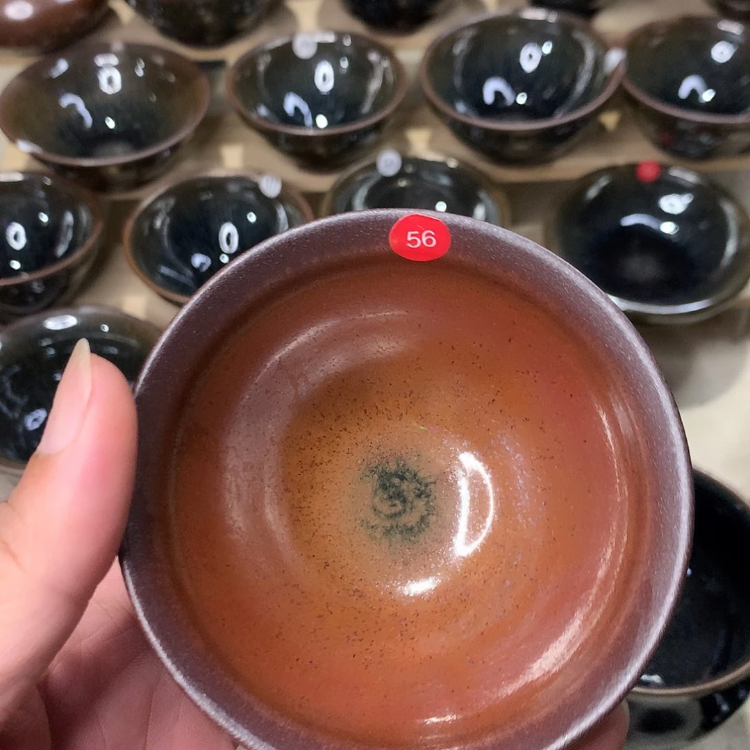 茶盏草木灰原矿建盏主人杯