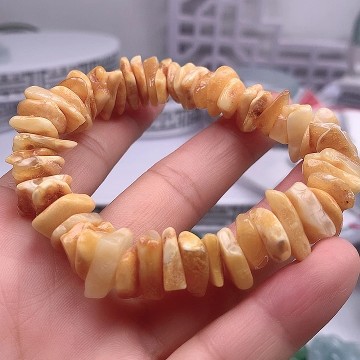 未镶嵌琥珀手链天然琥珀蜜蜡