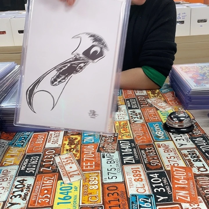 纸月光骑士50比例Sy 线稿