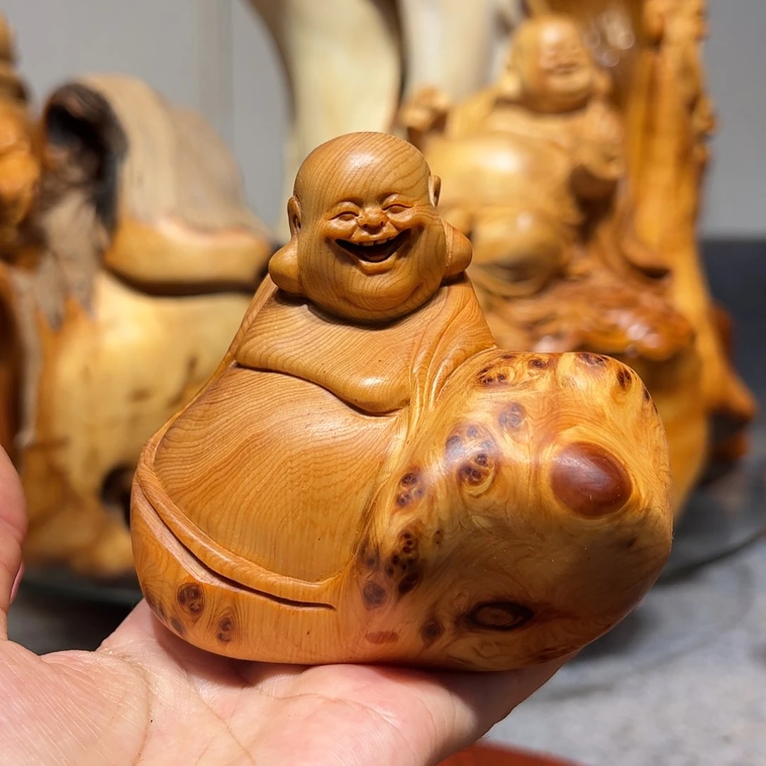 柏木（崖柏）崖柏木手把件摆件