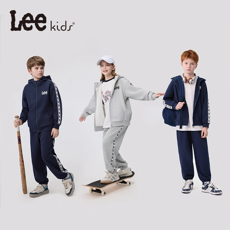 Leekids儿童连帽卫衣套装LK5X1FUS0138