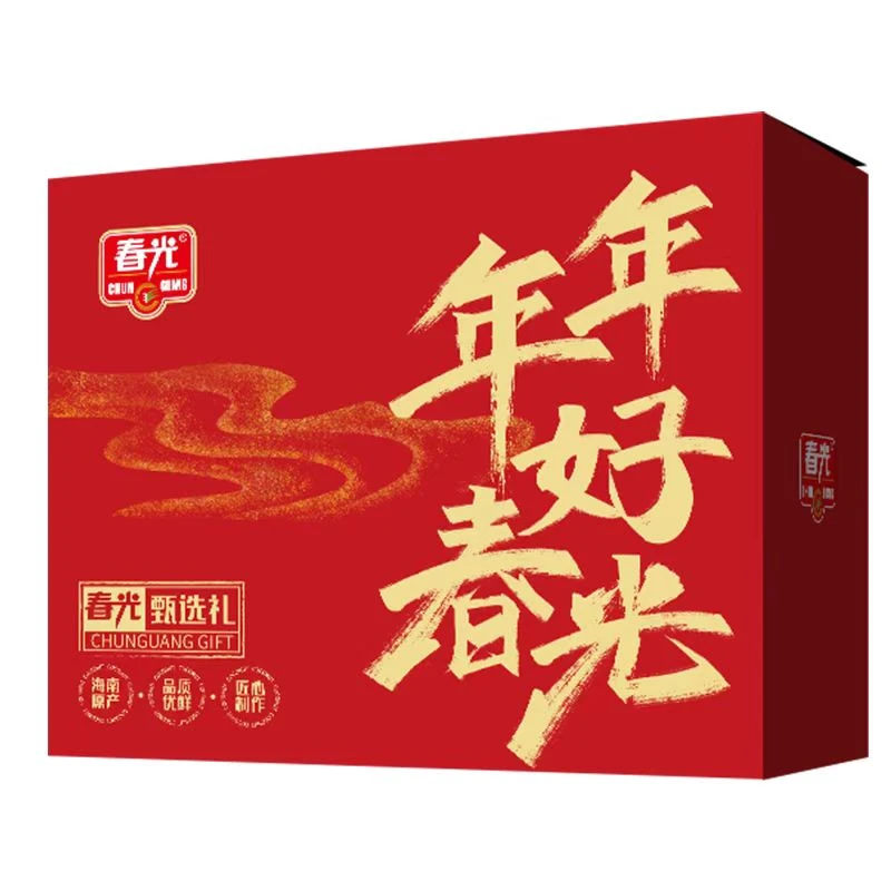 春光 岁岁欢愉新年礼1420g/12件海南特产椰味零食
