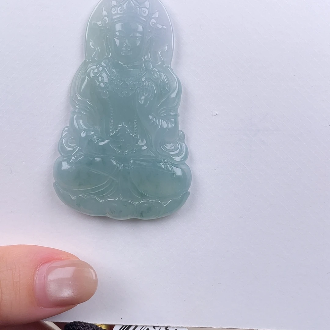 翡翠未镶嵌颈饰zc068