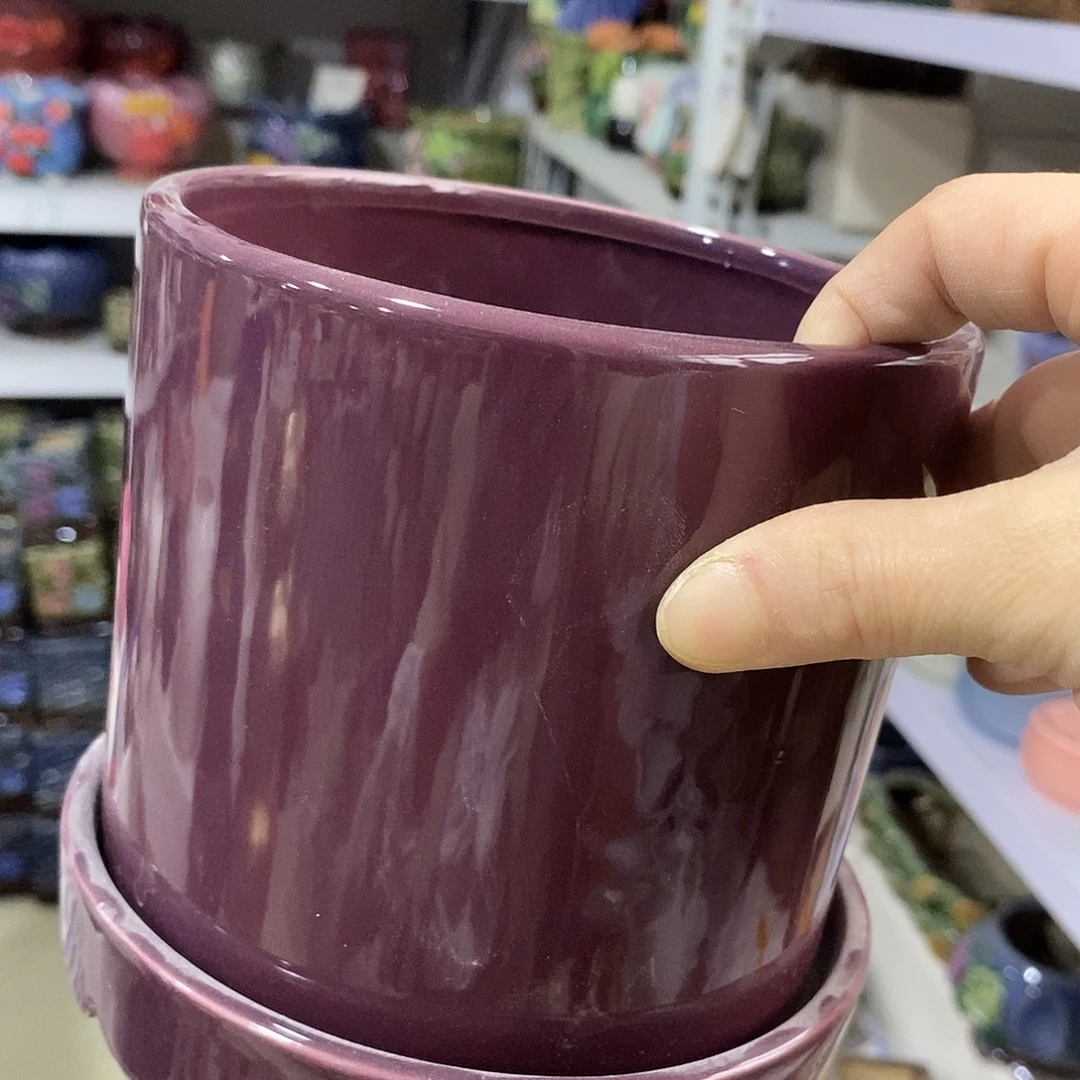 杯子陶水培陶盆无孔 瑕疵介意勿