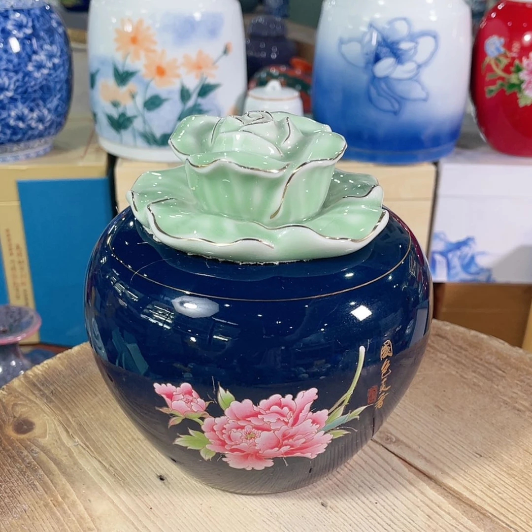 【闪购商品】罐陶瓷茶叶罐密封罐