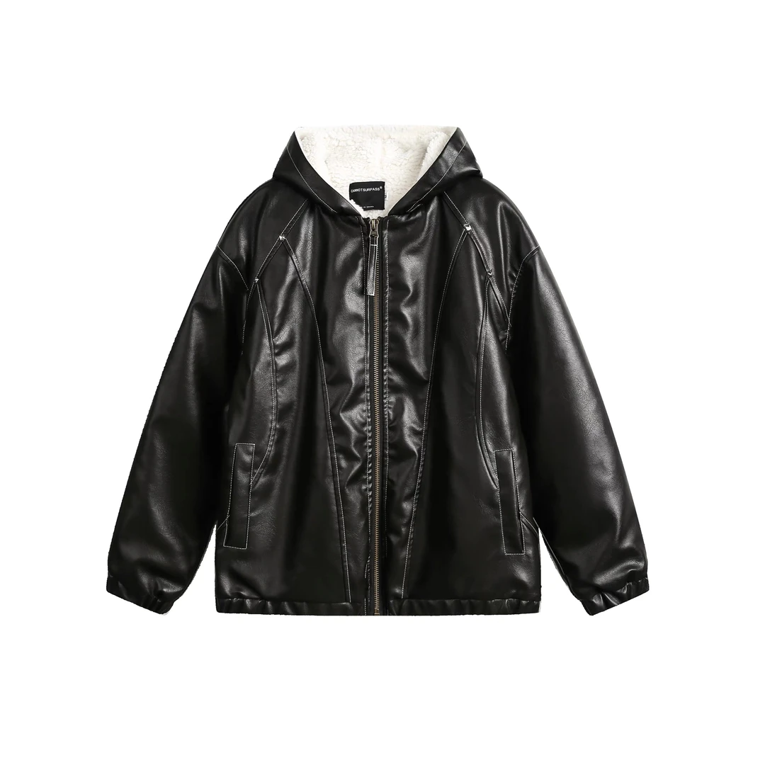 MY20经典卡哈特版型装钉连帽棉衣外套！