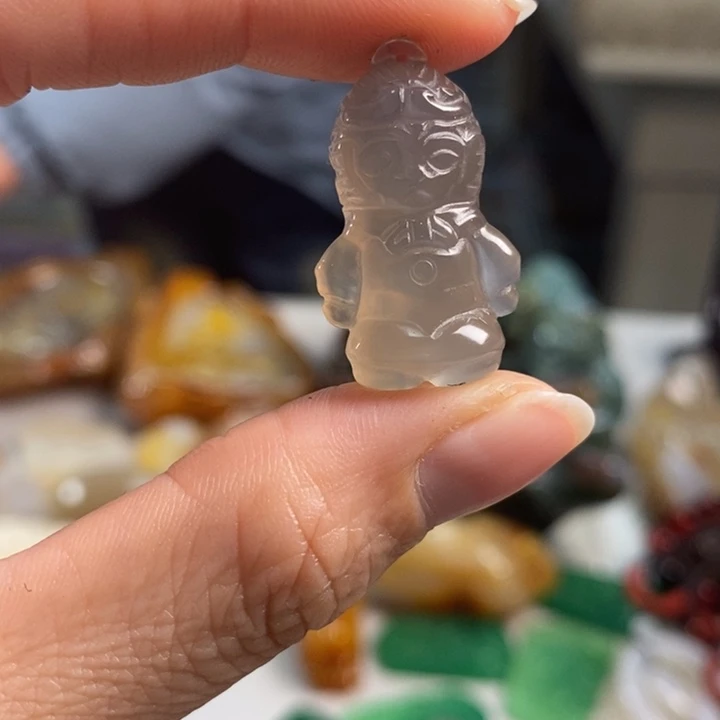 玛瑙/玉髓吊坠(不含链)未镶嵌