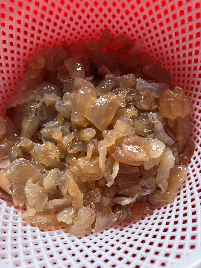 辽宁营口纯野生海蜇小肉(送二两)