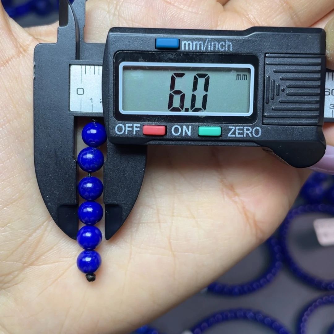 未镶嵌青金石6mm弟子珠配饰