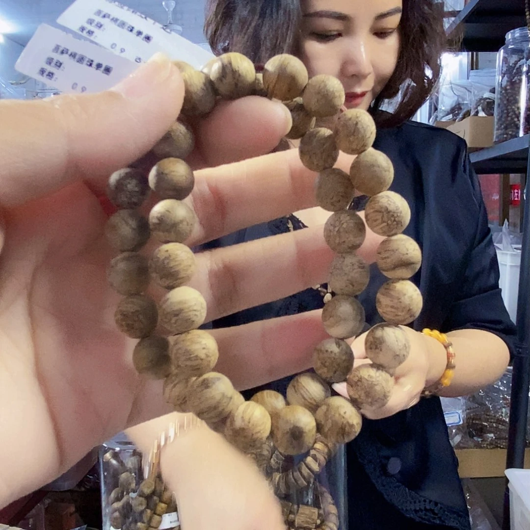 手串沉香菩萨棋圆珠单圈0.9多样性发一