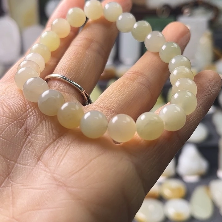 和田玉（糖玉）未镶嵌包链不退不换