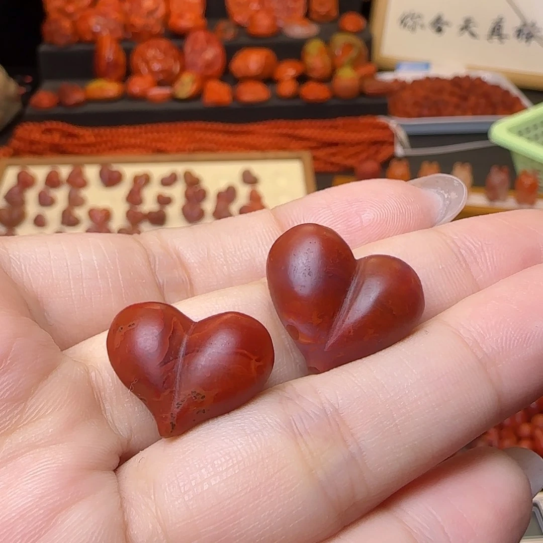 南红玛瑙未镶嵌吊坠(不含链)