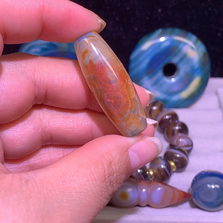 玛瑙/玉髓未镶嵌颈饰