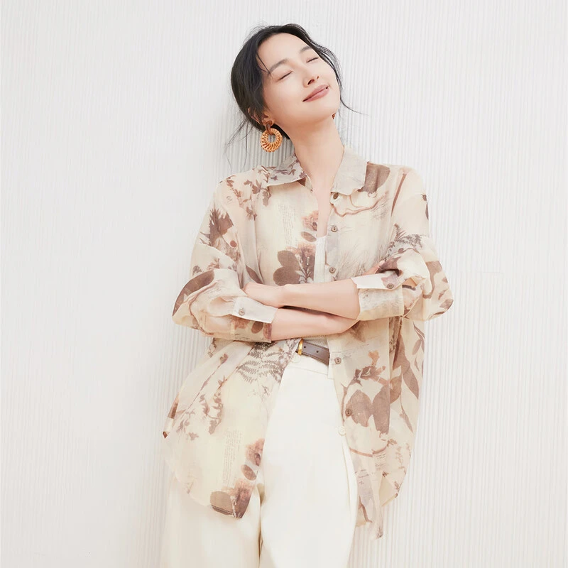 佳人苑衬衫女秋季新款J432371