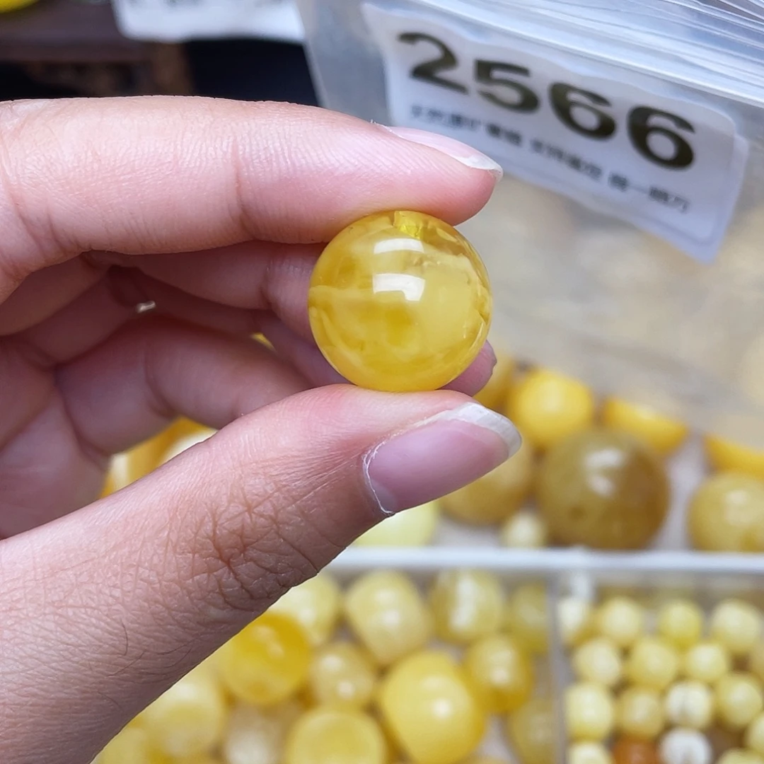 蜜蜡未镶嵌珠宝奇石粉16.7