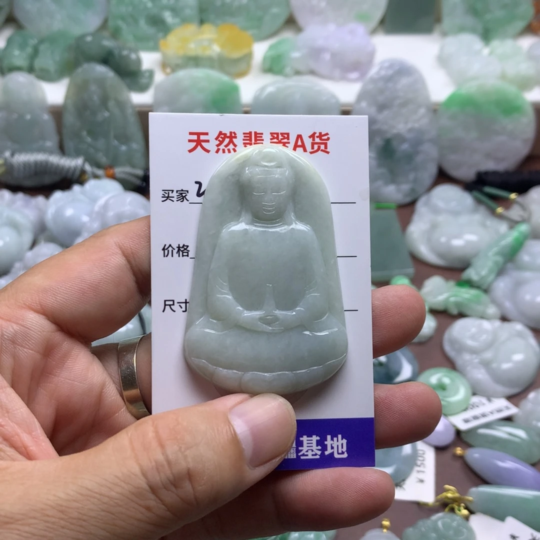 颈饰未镶嵌翡翠缅甸A货翡翠
