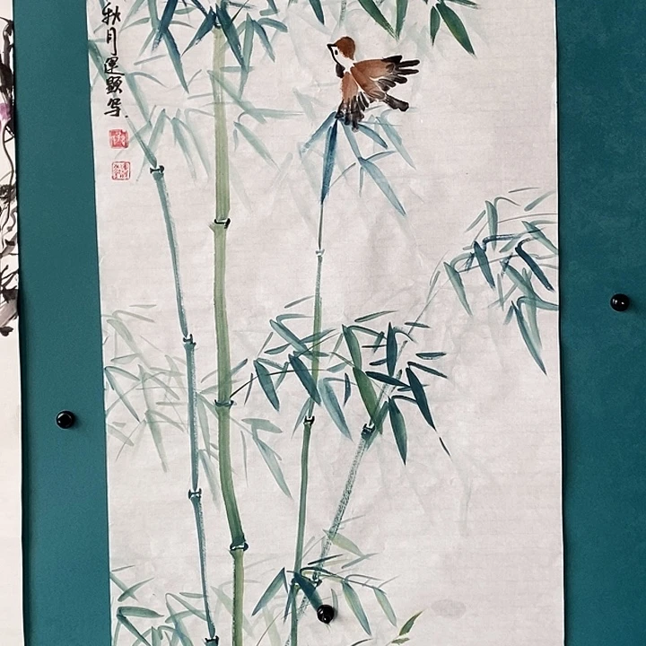 国画三尺手绘作品