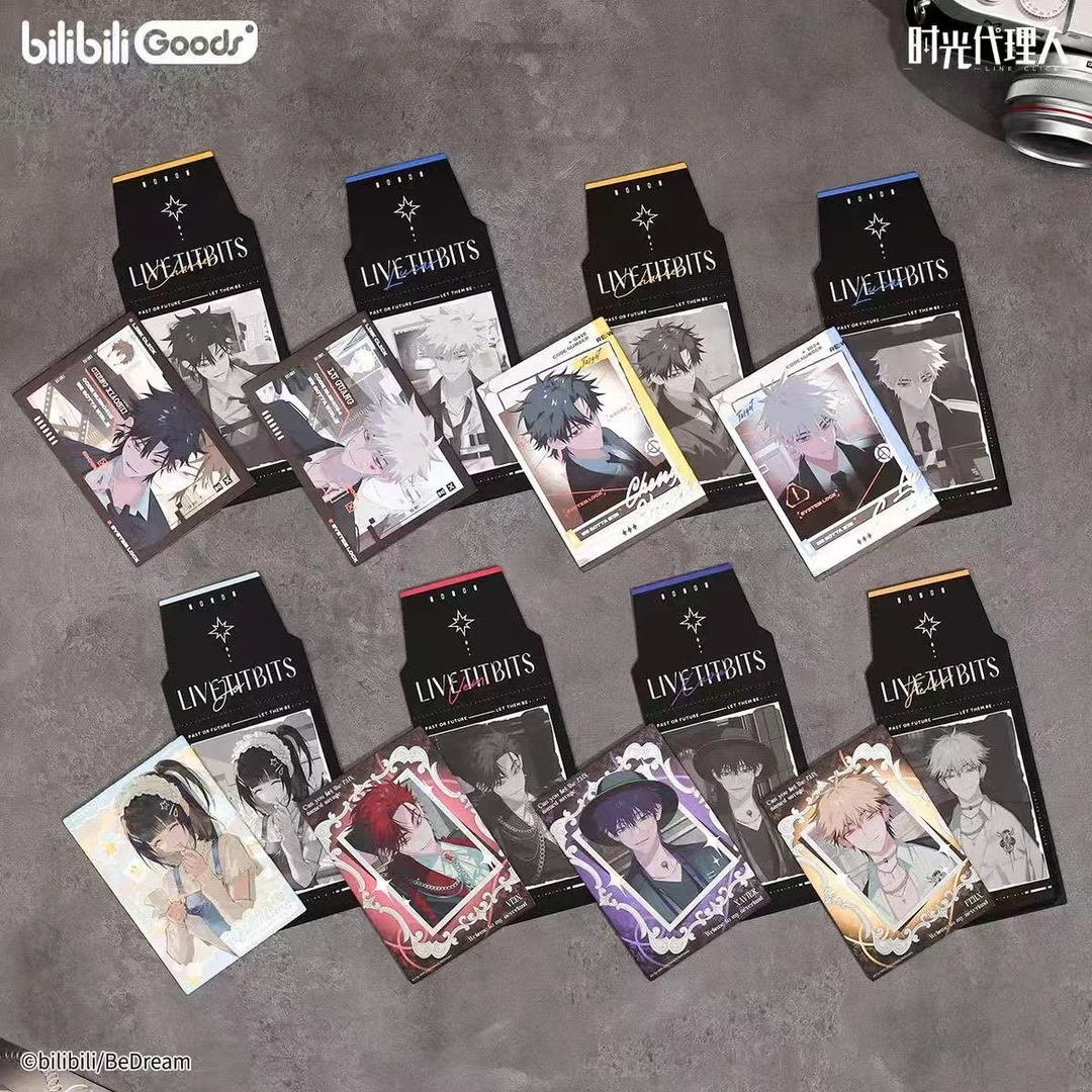 【漫潮正版】 新品 bilibili 时光代理人周边 M.O.D仿撕拉拍立得