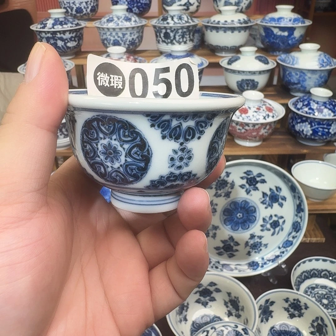 陶瓷杯子纯手工手绘柴窑3