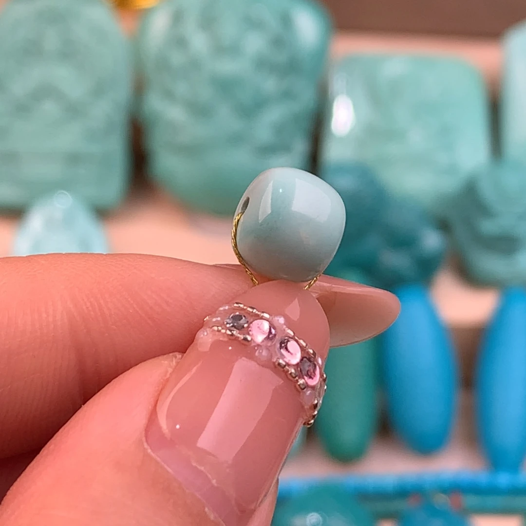 绿松石未镶嵌老型9.5