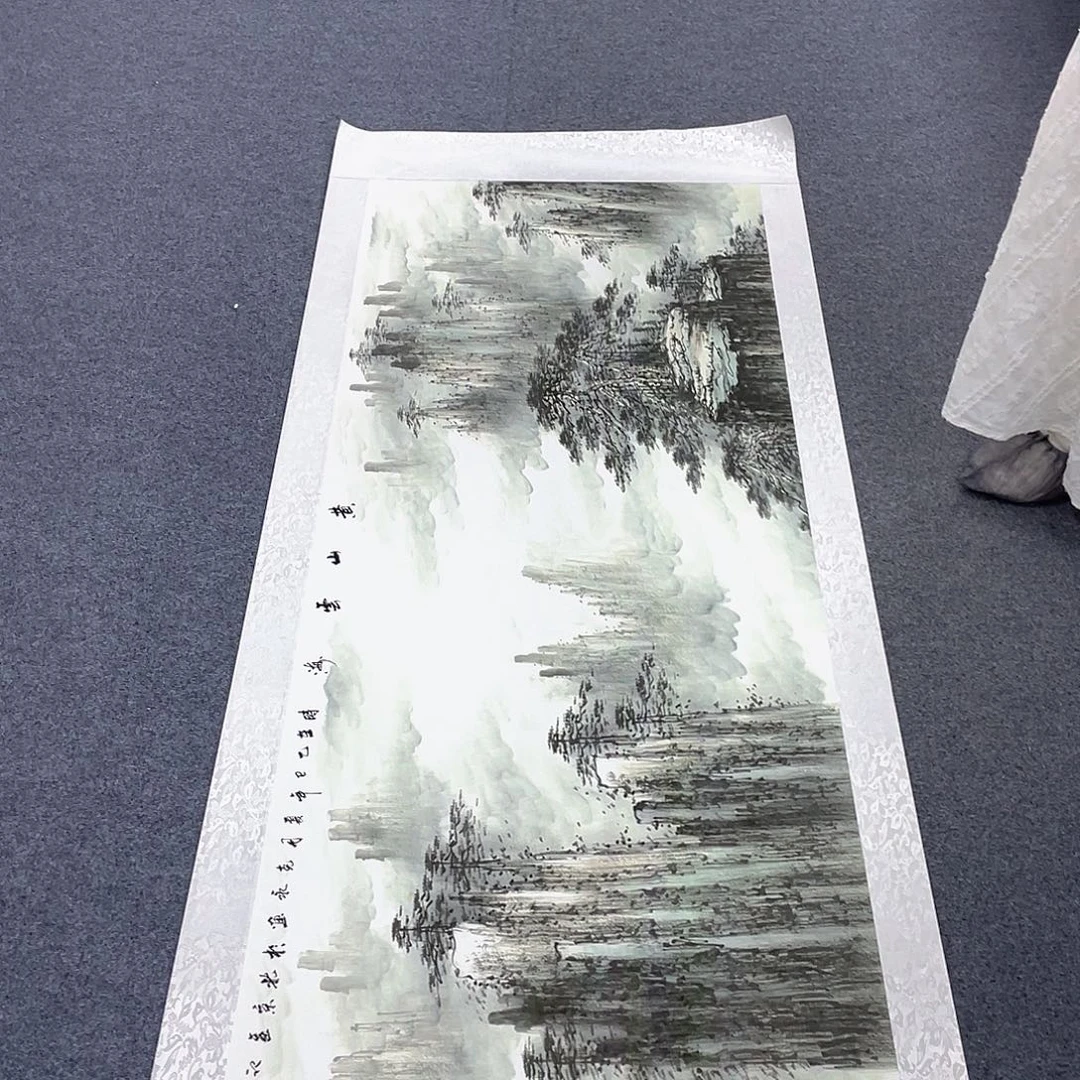 国画作品小姐姐放漏…
