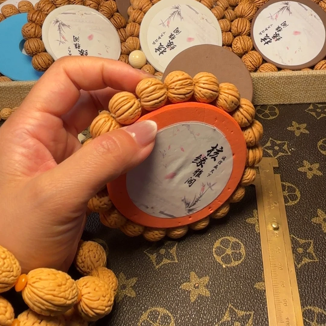 ᝰ***ꫀ桃核手串金丹桃核16