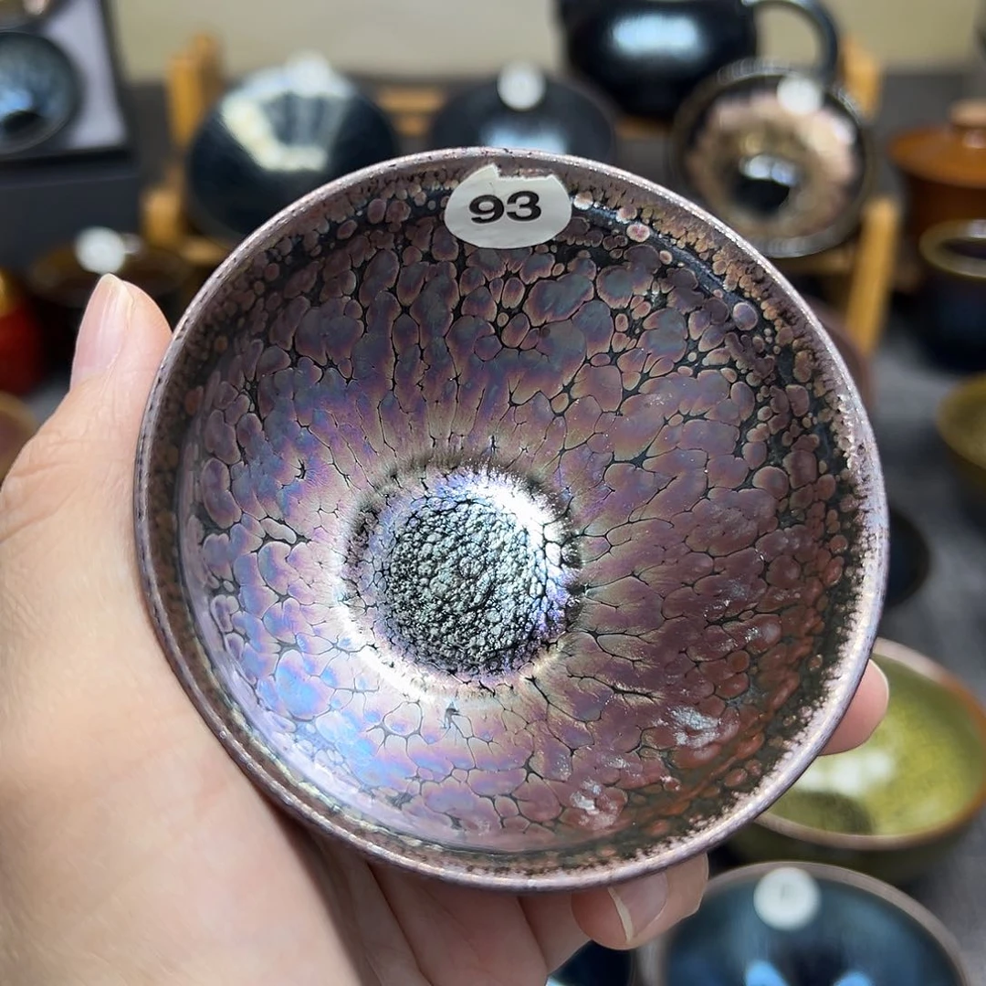 茶盏彩金束口手工