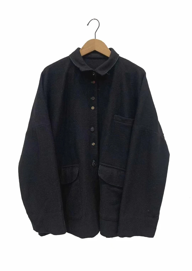 7阁小府～左岸迷香原创秋冬外套24FW8010