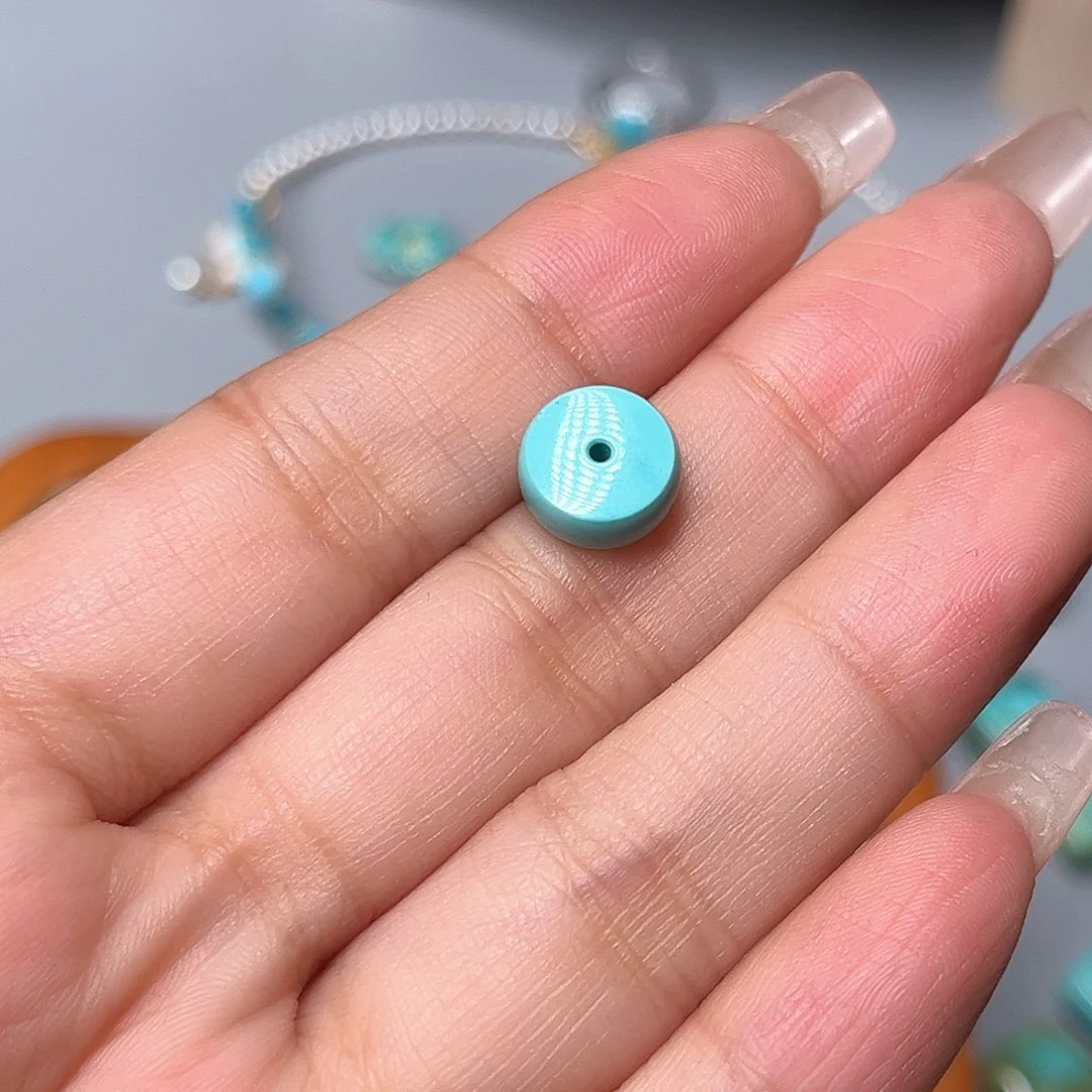 未镶嵌绿松石珠宝半成品