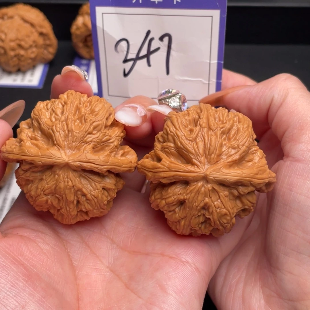 文玩核桃把件粗筋45