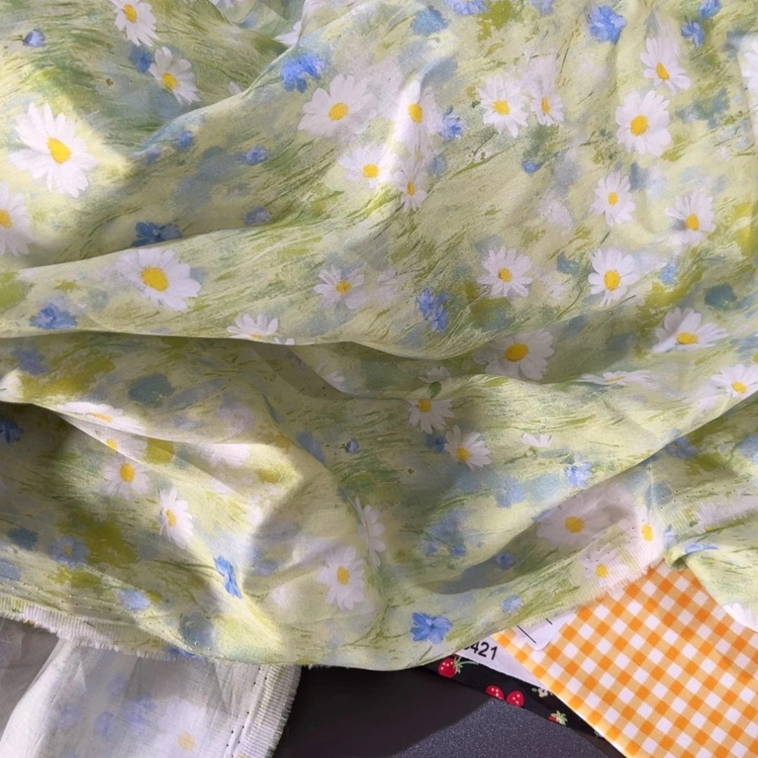 棉一米价纯棉80支贡缎1.5宽果子块