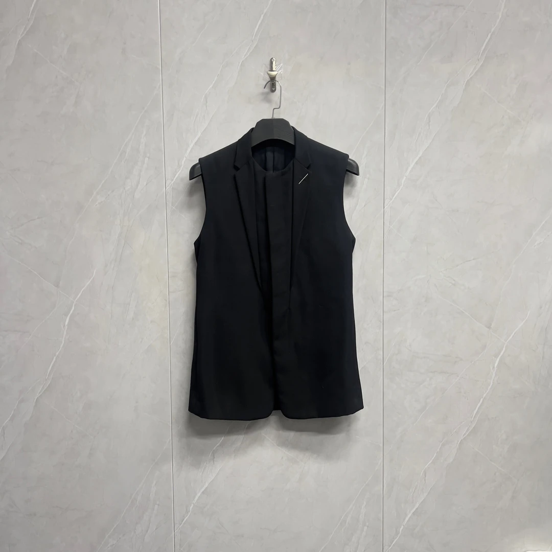 全新未使用 DIOR/迪奥 羊毛明线背心马甲夹克/W0354/48码