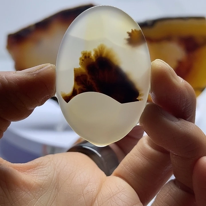 玛瑙/玉髓未镶嵌吊坠(不含链)