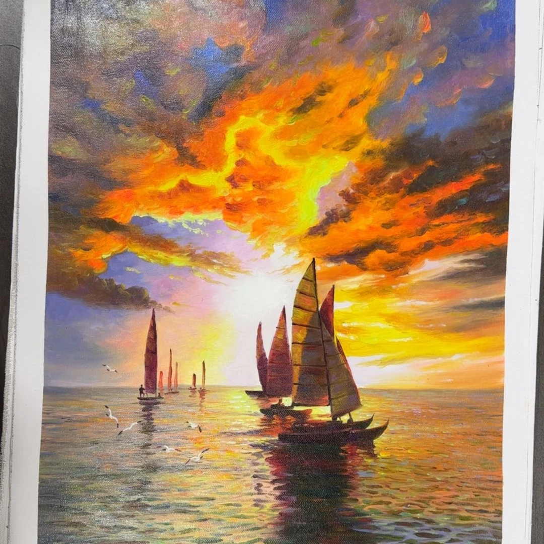 油画加油加油努力加油加油