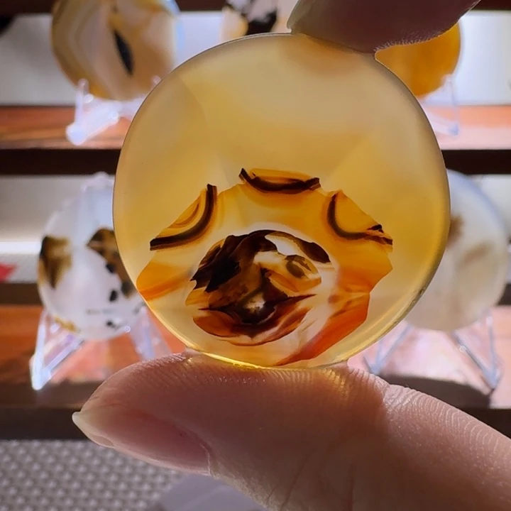 玛瑙/玉髓合金颈饰