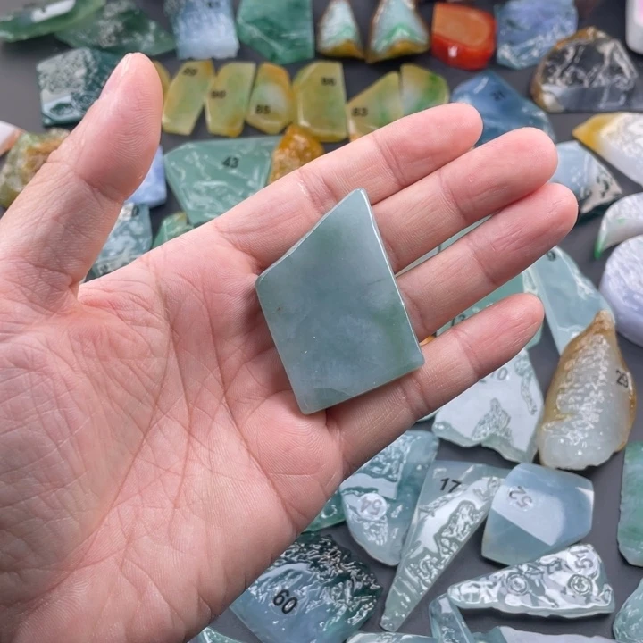 定制翡翠未镶嵌毛*亮