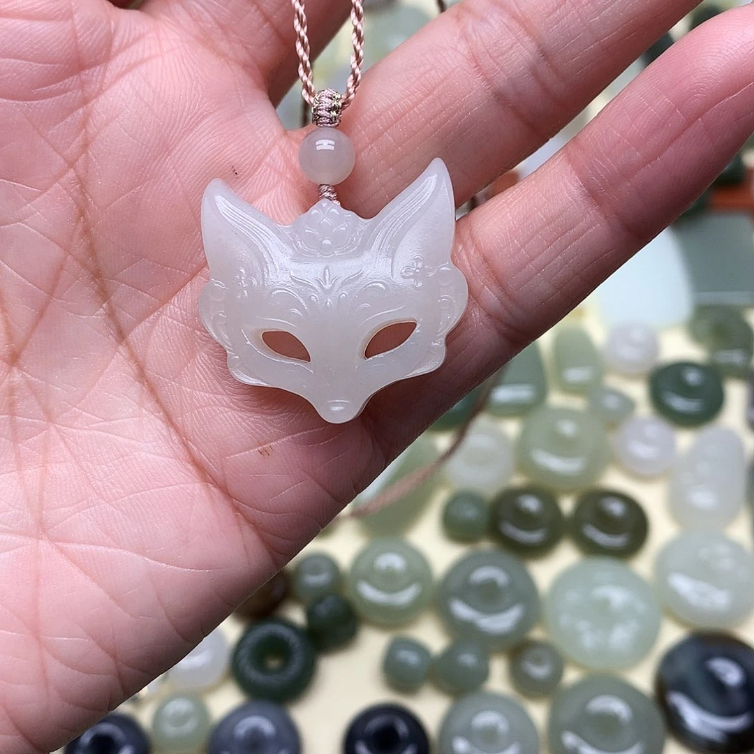 ****◤和田玉未镶嵌耳饰