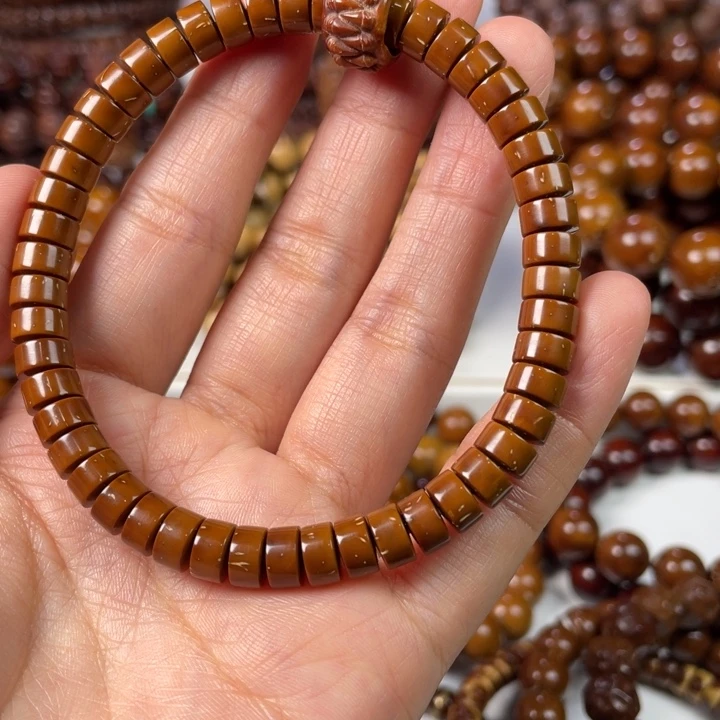 手串紫金鼠7×4实心鼠片