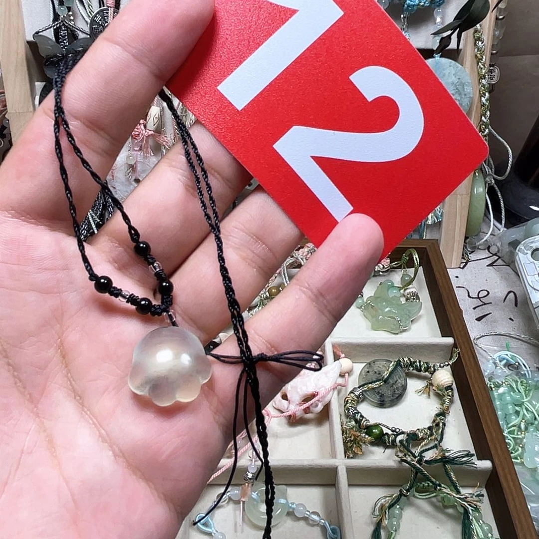 合金蛇纹石玉颈饰