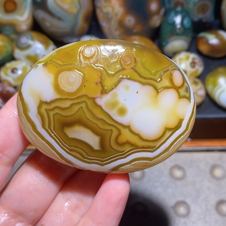 未镶嵌玛瑙/玉髓珠宝半成品144