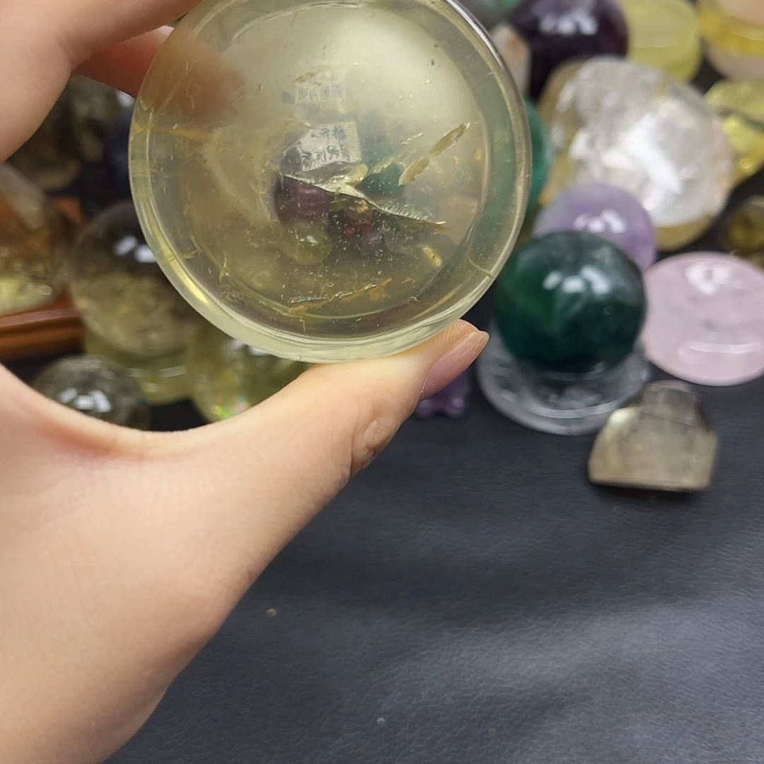 未镶嵌紫晶珠宝半成品156水晶石