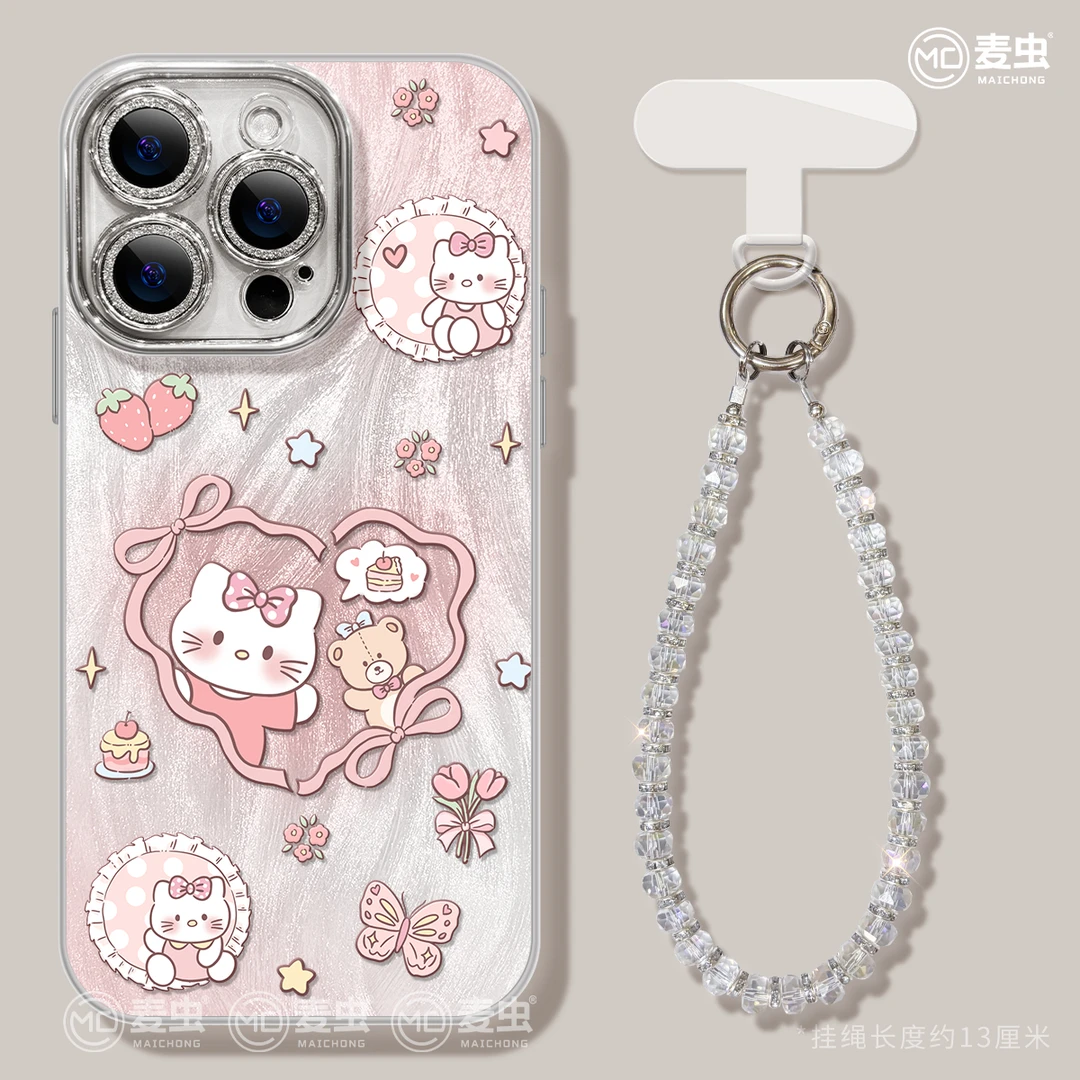 小猫适用于Mate70华为苹果16promax手机壳iPhone15高级小米