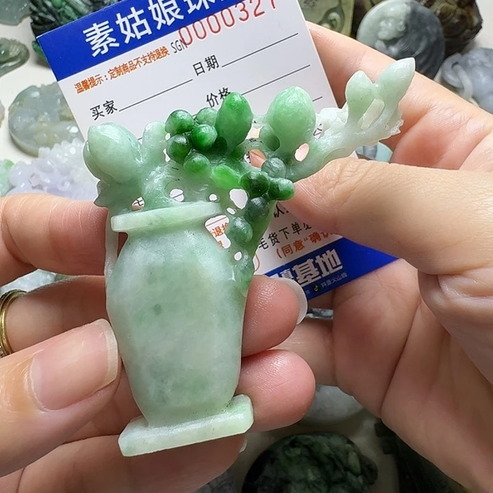 未镶嵌定制翡翠毛货
