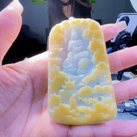 颈饰未镶嵌翡翠一个