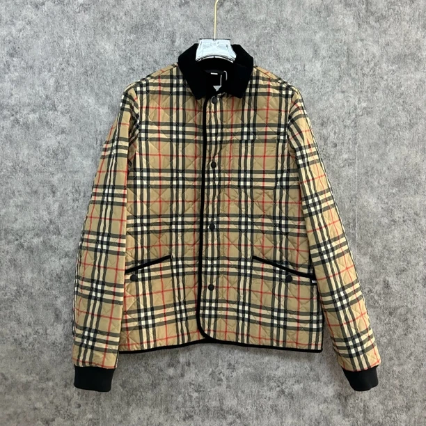 95新 BURBERRY/博柏利 Burberry格纹棉服